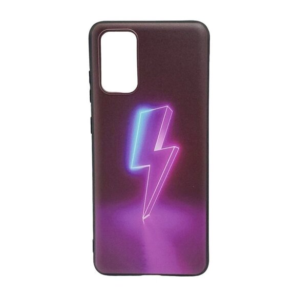 Purple Lightning Samsung Galaxy S20 Plus Phone Case - Picture 1 of 1
